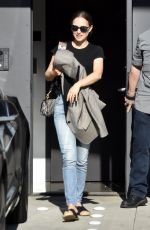 NATALIE PORTMAN Leaves a Meeting in Santa Monica 01/27/2020