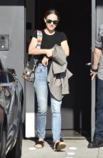 NATALIE PORTMAN Leaves a Meeting in Santa Monica 01/27/2020