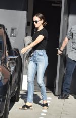 NATALIE PORTMAN Leaves a Meeting in Santa Monica 01/27/2020