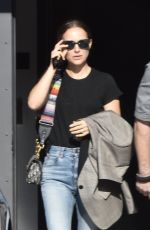 NATALIE PORTMAN Leaves a Meeting in Santa Monica 01/27/2020