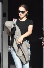 NATALIE PORTMAN Leaves a Meeting in Santa Monica 01/27/2020