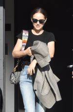 NATALIE PORTMAN Leaves a Meeting in Santa Monica 01/27/2020