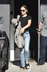 NATALIE PORTMAN Leaves a Meeting in Santa Monica 01/27/2020