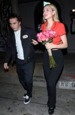 NICOLA PELTZ and Brooklyn Beckham Leaves Craig