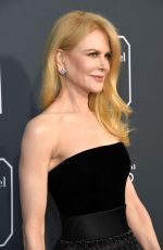 NICOLE KIDMAN at 25th Annual Critics Choice Awards in Santa Monica 01/12/2020
