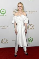 NICOLE KIDMAN at Producers Guild Awards 2020 in Los Angeles 01/18/2020
