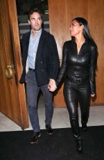NICOLE SCHERZINGER and Thom Evans Night Out in London 01/29/2020