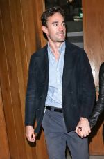 NICOLE SCHERZINGER and Thom Evans Night Out in London 01/29/2020