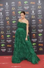 NIEVES ALVAREZ at 34th Goya Cinema Awards 2020 in Madrid 01/25/2020
