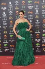 NIEVES ALVAREZ at 34th Goya Cinema Awards 2020 in Madrid 01/25/2020