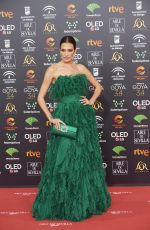 NIEVES ALVAREZ at 34th Goya Cinema Awards 2020 in Madrid 01/25/2020