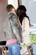 NIKKI BELLA and Aartem Chigvintsev Out for Lunch in Los Angeles 01/09/2020