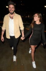 NIKKI SANDERSON and Greg Whitehurst at Menagerie Restaurant & Bar in Mancheser 01/30/2020