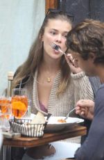 NINA AGDAL Out for Lunch in New York 01/11/2020