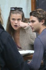 NINA AGDAL Out for Lunch in New York 01/11/2020