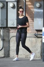 NINA DOBREC Leaves a Gym in West Hollywood 01/24/2020
