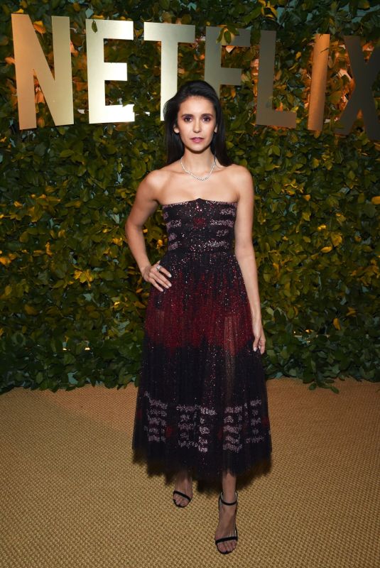 NINA DOBREV at Netflix 2020 Golden Globes After-party in Los Angeles 01/05/2020