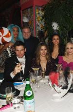 NINA DOBREV, KAYLA EWELL and CANDICE ACCOLA at Mayfair Supper Club at Bellagio Las Vegas 12/31/2019