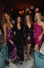 NINA DOBREV, KAYLA EWELL and CANDICE ACCOLA at Mayfair Supper Club at Bellagio Las Vegas 12/31/2019