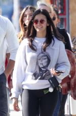 NINA DOBREV Out with Her Dog in West Hollywood 01/12/2020