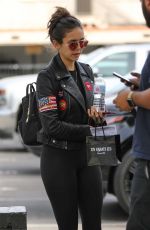 NINA DOBREV Shopping at XIV Karats in Beverly Hills 01/30/2020