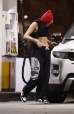NOAH CYRUS at a Gas Station in Los Angeles 01/25/2020