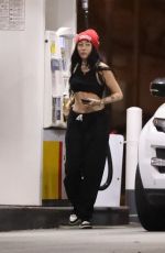 NOAH CYRUS at a Gas Station in Los Angeles 01/25/2020