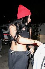 NOAH CYRUS at a Gas Station in Los Angeles 01/25/2020