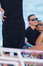OLIVIA PALERMO Out with Friends on the Beach in Miami 01/03/2020