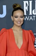 OLIVIA WILDE at 25th Annual Critics Choice Awards in Santa Monica 01/12/2020