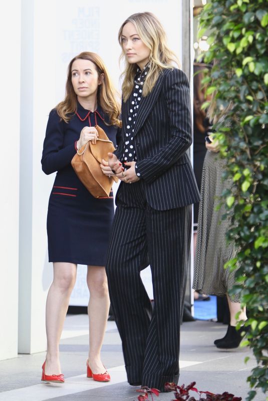 OLIVIA WILDE Out in Beverly Hills 01/04/2020