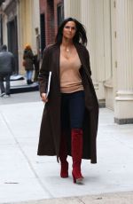 PADMA LAKSHMI Out and About in New York 01/29/2020