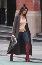 PADMA LAKSHMI Out and About in New York 01/29/2020