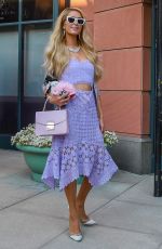 PARIS HILTON at Anastasia Salon in Beverly Hills 01/22/2020