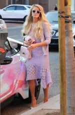 PARIS HILTON at Anastasia Salon in Beverly Hills 01/22/2020
