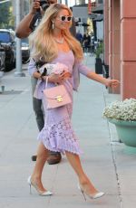 PARIS HILTON at Anastasia Salon in Beverly Hills 01/22/2020