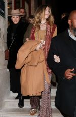 PARIS JACKSON Leaves Jean Paul Gaultier Fashion Show in Paris 01/22/2020