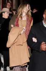 PARIS JACKSON Leaves Jean Paul Gaultier Fashion Show in Paris 01/22/2020
