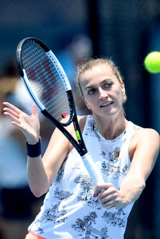 PETRA KVITOVA at 2020 Brisbane International Previews 01/04/2020