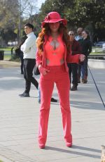 PHOEBE PRICE Out Shopping in Beverly Hills 01/02/2020