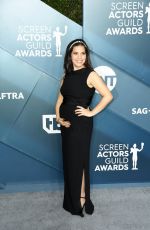Pregnant AMERICA FERRERA at 26th Annual Screen Actors Guild Awards in Los Angeles 01/19/2020