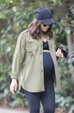 Pregnant JENNA DEWAN and EMMANUELLE CHRIQUI Out Hikinig in Los Angeles 01/25/2020