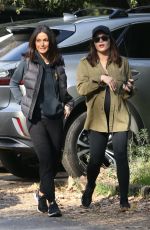 Pregnant JENNA DEWAN and EMMANUELLE CHRIQUI Out Hikinig in Los Angeles 01/25/2020