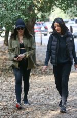 Pregnant JENNA DEWAN and EMMANUELLE CHRIQUI Out Hikinig in Los Angeles 01/25/2020