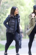 Pregnant JENNA DEWAN and EMMANUELLE CHRIQUI Out Hikinig in Los Angeles 01/25/2020