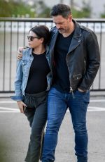 Pregnant JENNA DEWAN and Steve Kazee Out in Los Angeles 01/08/2020