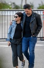 Pregnant JENNA DEWAN and Steve Kazee Out in Los Angeles 01/08/2020