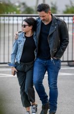Pregnant JENNA DEWAN and Steve Kazee Out in Los Angeles 01/08/2020