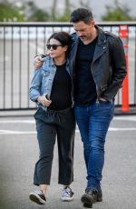 Pregnant JENNA DEWAN and Steve Kazee Out in Los Angeles 01/08/2020