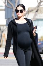 Pregnant JENNA DEWAN at Coffee Bean in Los Angeles 01/29/2020